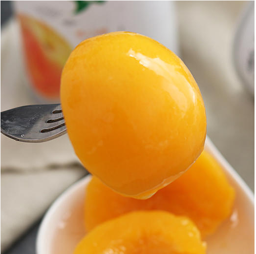CANNED PEACHES IN L.S.