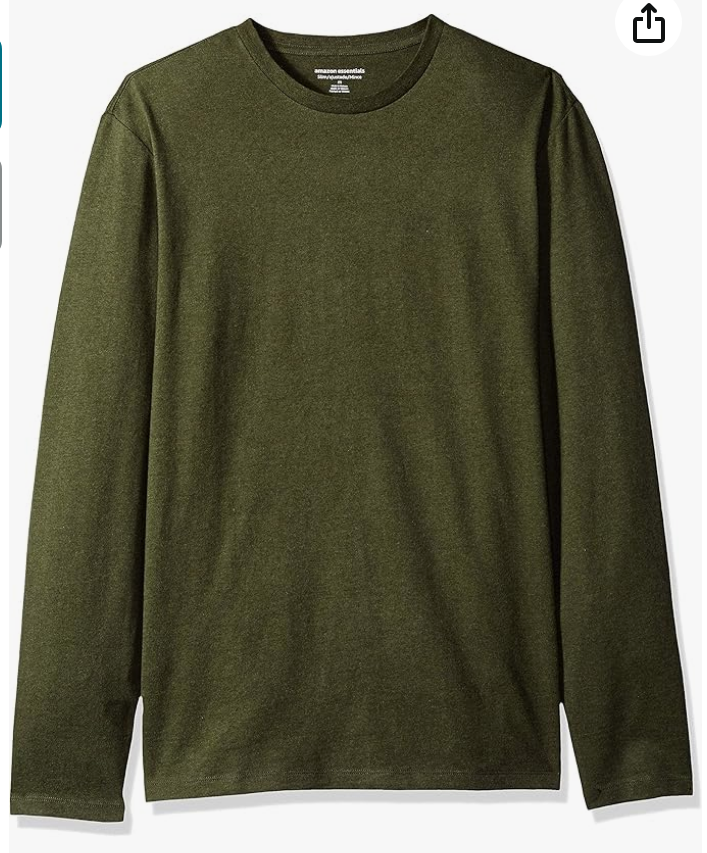 化纤制针织男式长袖T恤衫