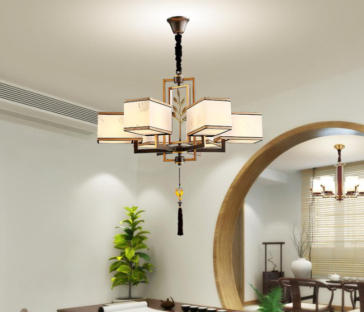 灯具：吊灯、壁灯