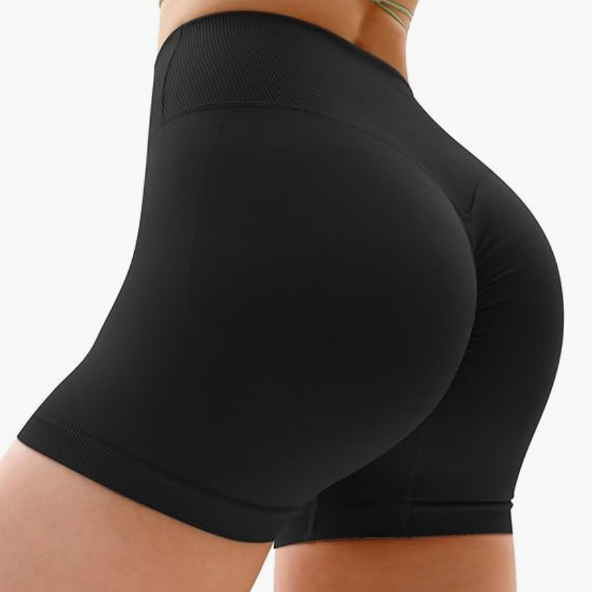 合纤制针织女式短裤